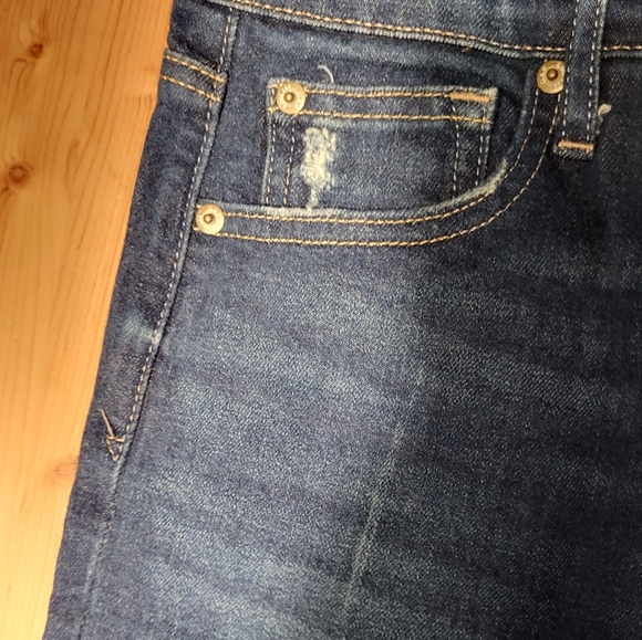Gap distressed skinny jeans - Picture 5 of 8
